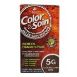 3 CHENES COLOR ET SOIN COLORATION PERMANENTE 5G CHATAIN CLAIR DORE 135 ML
