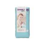 BAMBO NATURE COUCHES BEBE 3 M 4 A 8 KG 52 UNITES