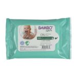 BAMBO NATURE LINGETTES BIODEGRADABLES SANS PARFUM x10