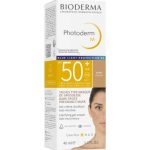 BIODERMA PHOTODERM M CREME TEINTEE PROTECTRICE BLEU LIGHT DOREE SPF50+ 40 ML