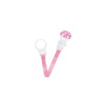 DODIE ATTACHE SUCETTE RUBAN ROSE