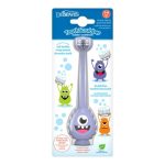DR BROWNS BROSSE A DENTS BEBE 1-4 ANS MONSTRE VIOLLET