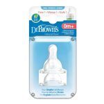 DR BROWNS TETINE COLE ETROIT NIVEAU 1 0MOIS+ PACK DE 2