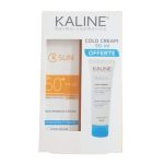 KALINE K SUN CREME HYDRATANTE DOREE 50 ML ET COLD CREAM K AQUA 50 ML OFFERTE