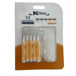 KIN KCLINIC BROSSETTES INTERDENTAIRES ORANGE 1.2 MM 10 UNITES
