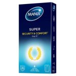 MANIX SUPER SECURITE ET COMFORT Easy Fit 6 preservatifs