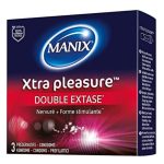 MANIX XTRA PLEASURE PRESERVATIFS 3 PIECES