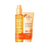NUXE OFFRE NUXE HUILE BRONZANTE SPF30 150 ML + LAIT FRAICHEUR APRES SOLEIL 100ML OFFERT