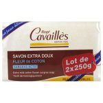 ROGE CAVAILLES SAVON EXTRA DOUX FLEUR DE COTON LOT DE 2 x 250 G